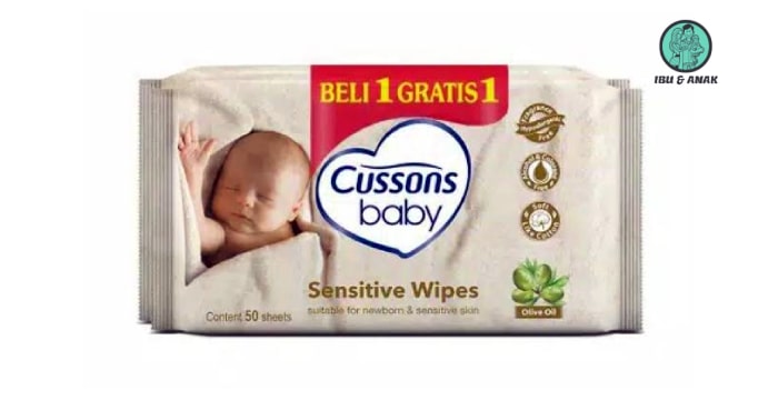 Cussons Baby Wipes Sensitive