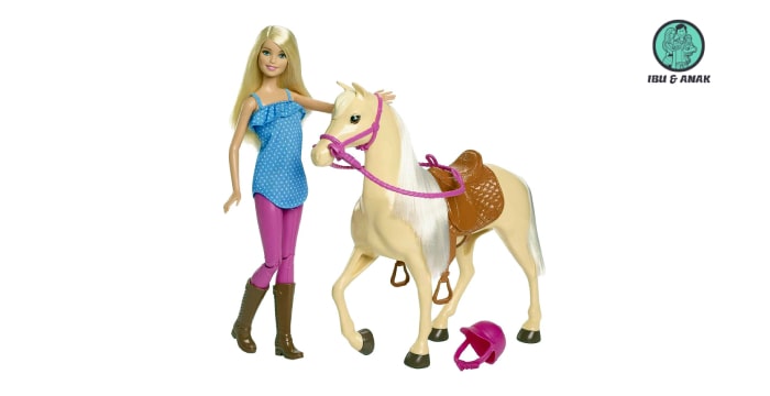 Barbie Doll, Blonde, Wearing Riding Outfit