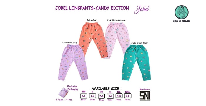 Jobel Longpants Girl Candy Edition