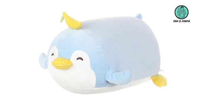 Miniso Lying Penguin Plush Toy