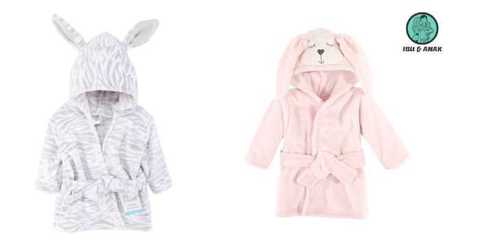 Hudson Baby Plush Hooded Bathrobe