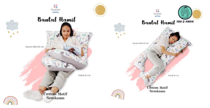 Bumbee Collection Bantal Hamil