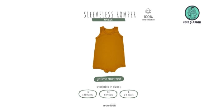 Sleeveless Romper Ardenleon