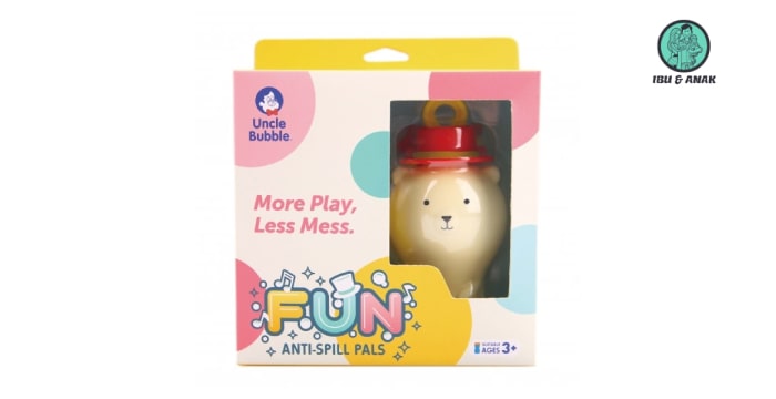 Uncle Bubble Fun Anti Spill Pals
