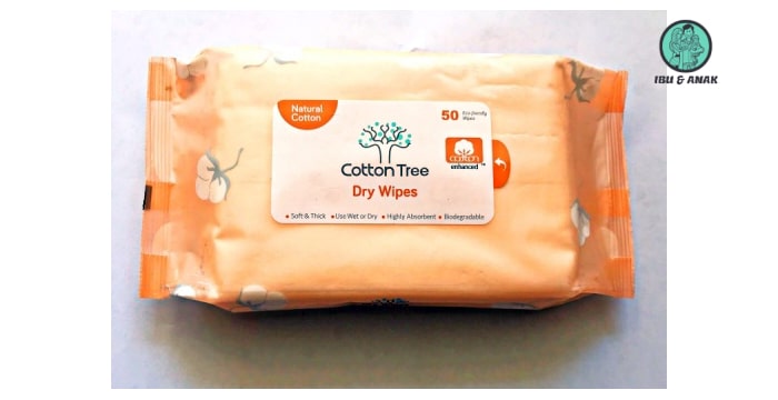 Cotton Tree Dry Wipes