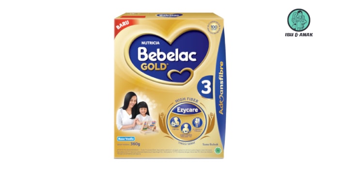 Susu Nutricia Bebelac Gold3 Vanila 