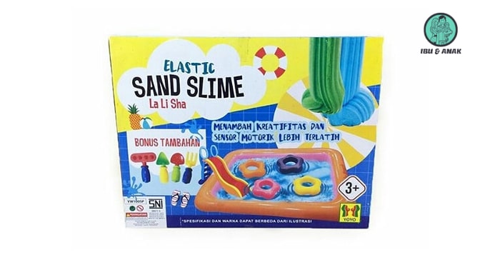 Yoyo Elastic Sand Slime La Li Sh