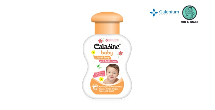Galenium Pharmasia Laboratories – Caladine Baby Liquid Soap with Anti Irritant