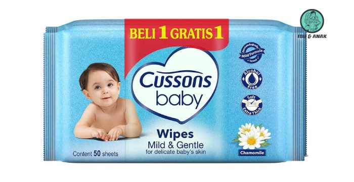 Cussons Baby Mild & Gentle Baby Wipes