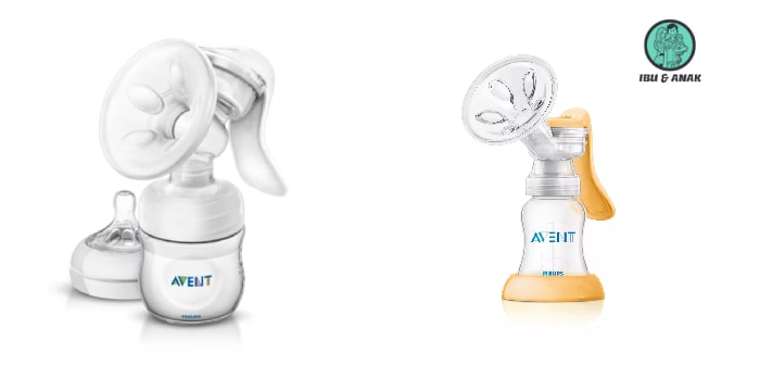 Philips Avent Pompa ASI Manual dengan Botol