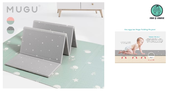 Mooimom MUGU Folding Baby Playmat