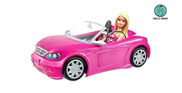 Barbie Convertible and Doll Pack