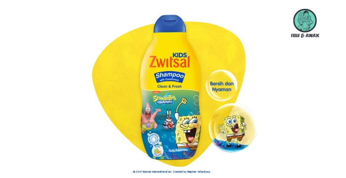 Zwitsal Kids Shampoo Clean and Fresh Blue