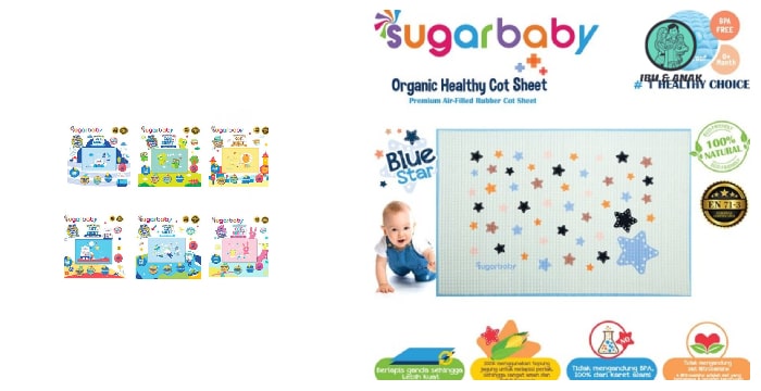 Sugar Baby Organic Healthy Cot Sheet