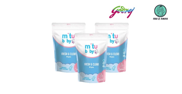 Mitu Baby Tisu Fresh & Clean Pink Refill