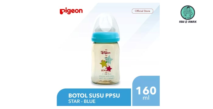 Pigeon Botol PPSU 160 ml Star Blue