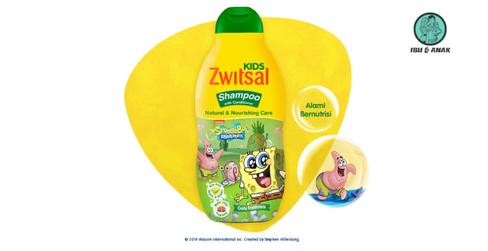 Zwitsal Kids Shampoo Natural and Nourishing Care Green