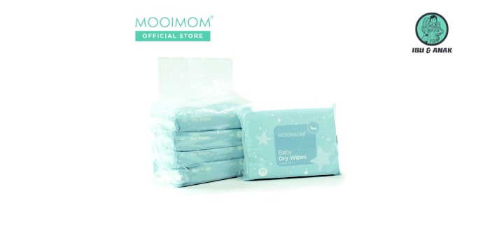MOOIMOM Baby Dry Wipes Pack