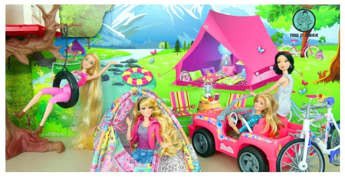 Barbie Doll and Vehicle