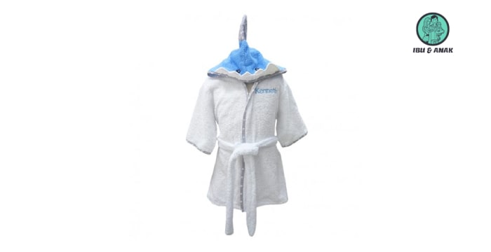 Bathrobe Hoodie Shark