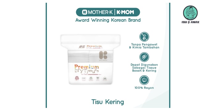 Mother-K K-MOM Premium Dry Tissues