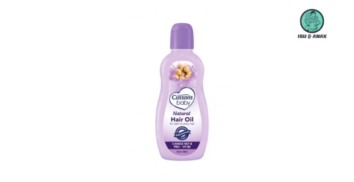 Cussons Baby Natural Hair Oil Candlenut