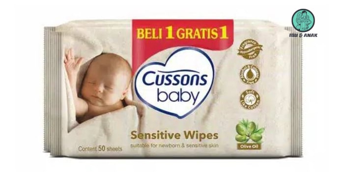 Cussons Baby Sensitive Baby Wipes