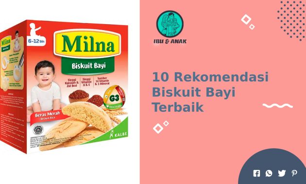 10 Rekomendasi Biskuit Bayi Terbaik Sesuai Kebutuhan Nutrisi Dan Usia ...