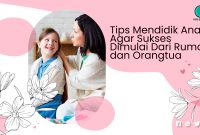 Tips Mendidik Anak Agar Sukses Dimulai Dari Rumah dan Orangtua