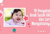 10 Penyebab Anak Susah BAB