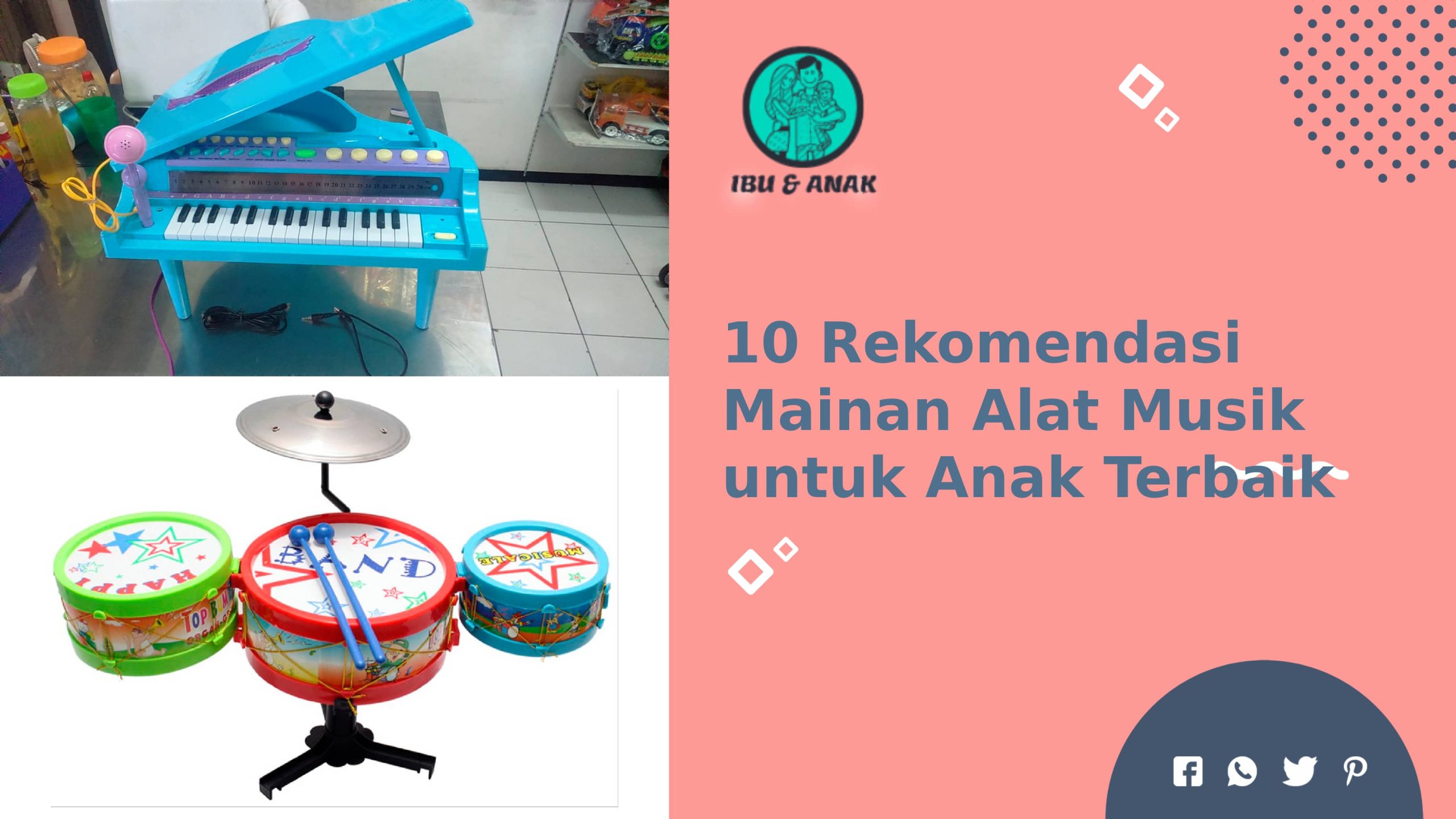 Rekomendasi Mainan Alat Musik