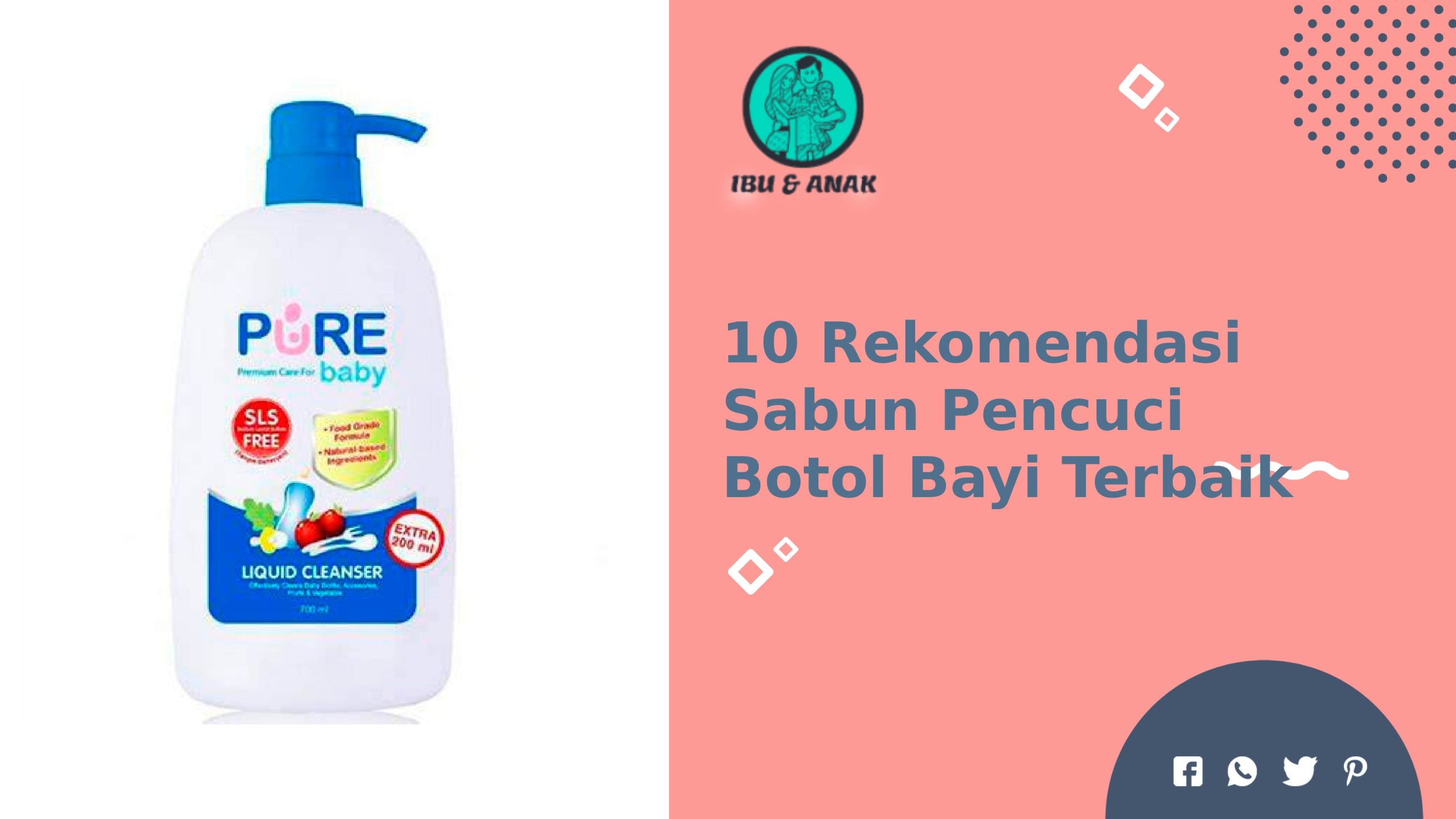 Rekomendasi Sabun Pencuci Botol Bayi