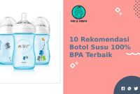 Rekomendasi Botol Susu Terbaik untuk Bayi 100% BPA Free