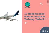 Rekomendasi Mainan Pesawat Terbang Terbaik, RC, Miniatur Hingga Bongkar Pasang 