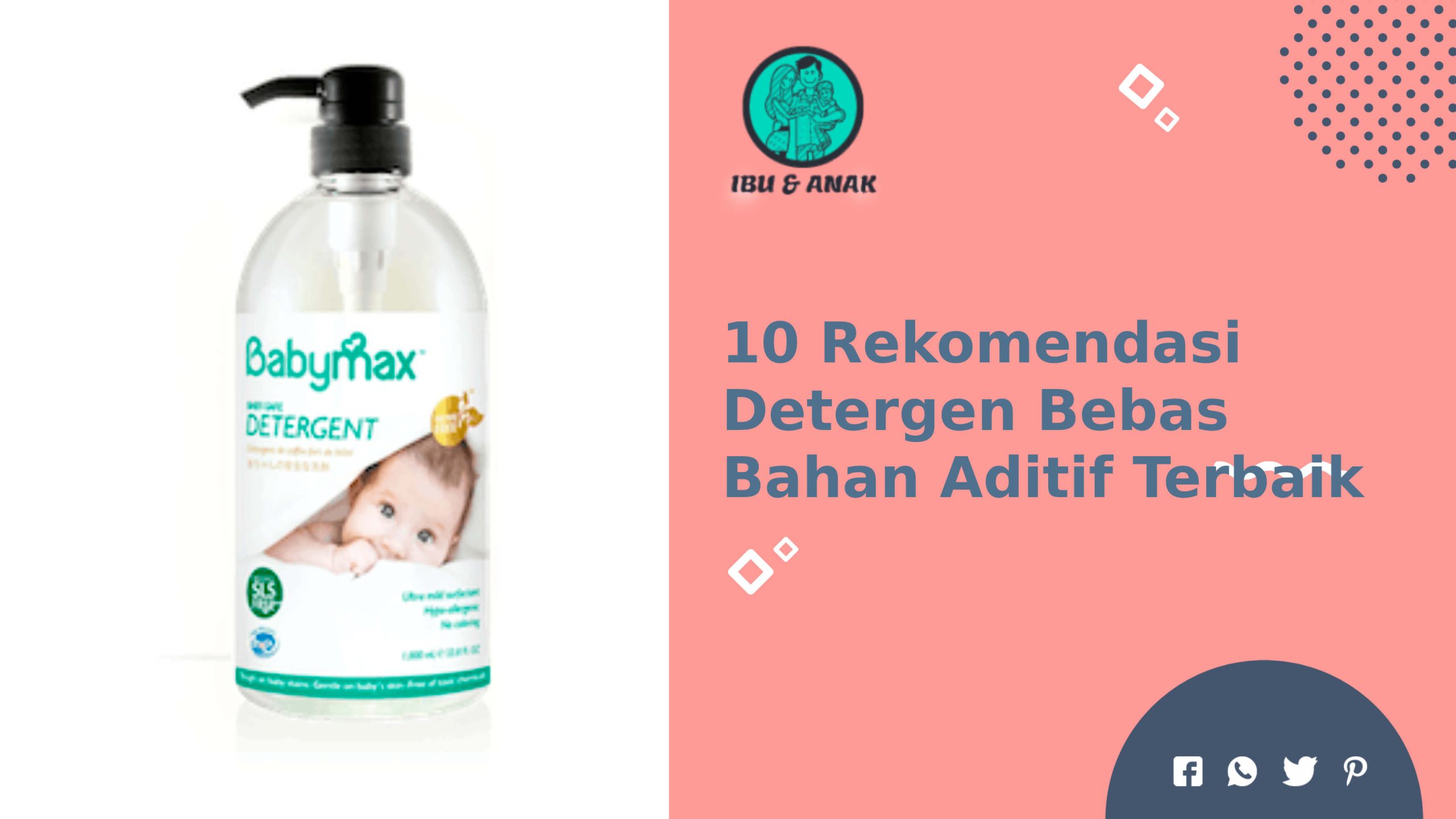 Rekomendasi Detergen Bebas Bahan Aditif