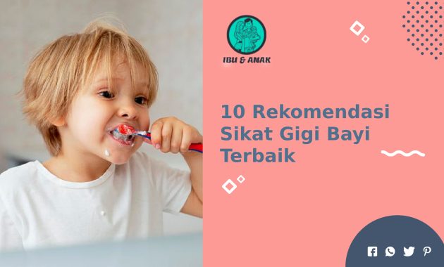 10 Rekomendasi Sikat Gigi Terbaik Untuk Bayi Dari Berbagai Rentang Usia ...