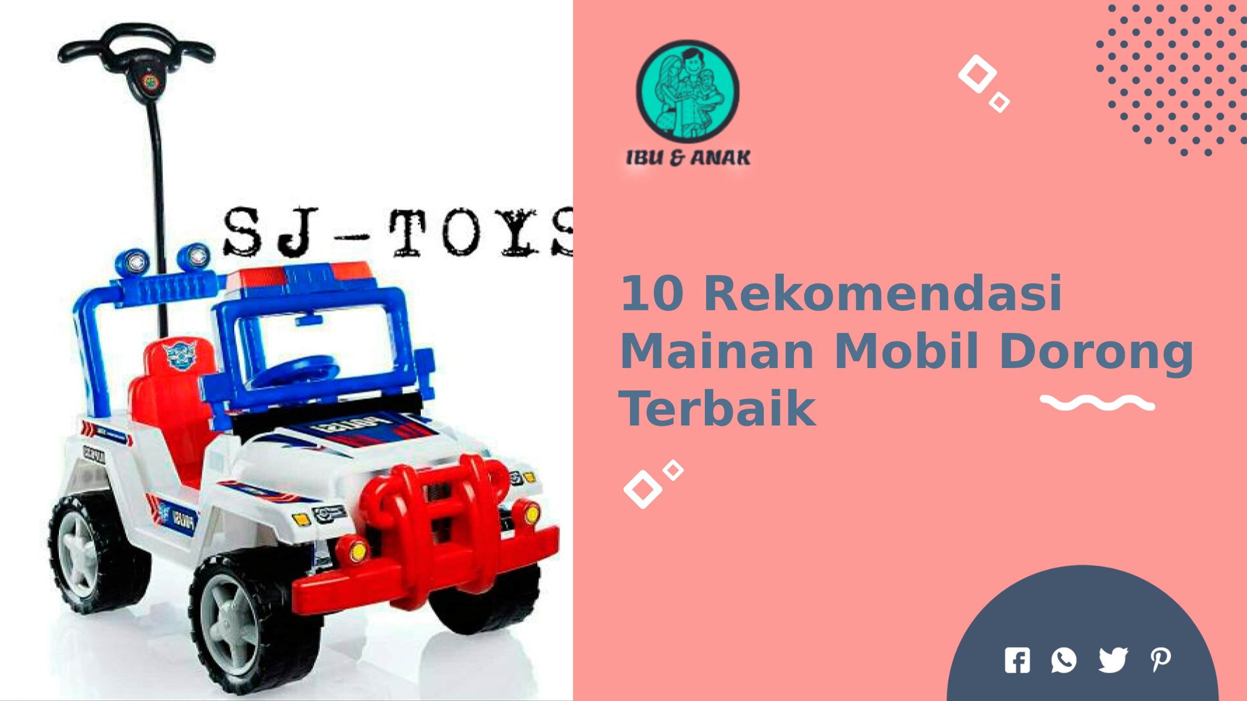 Rekomendasi Mainan Mobil Dorong Terbaik