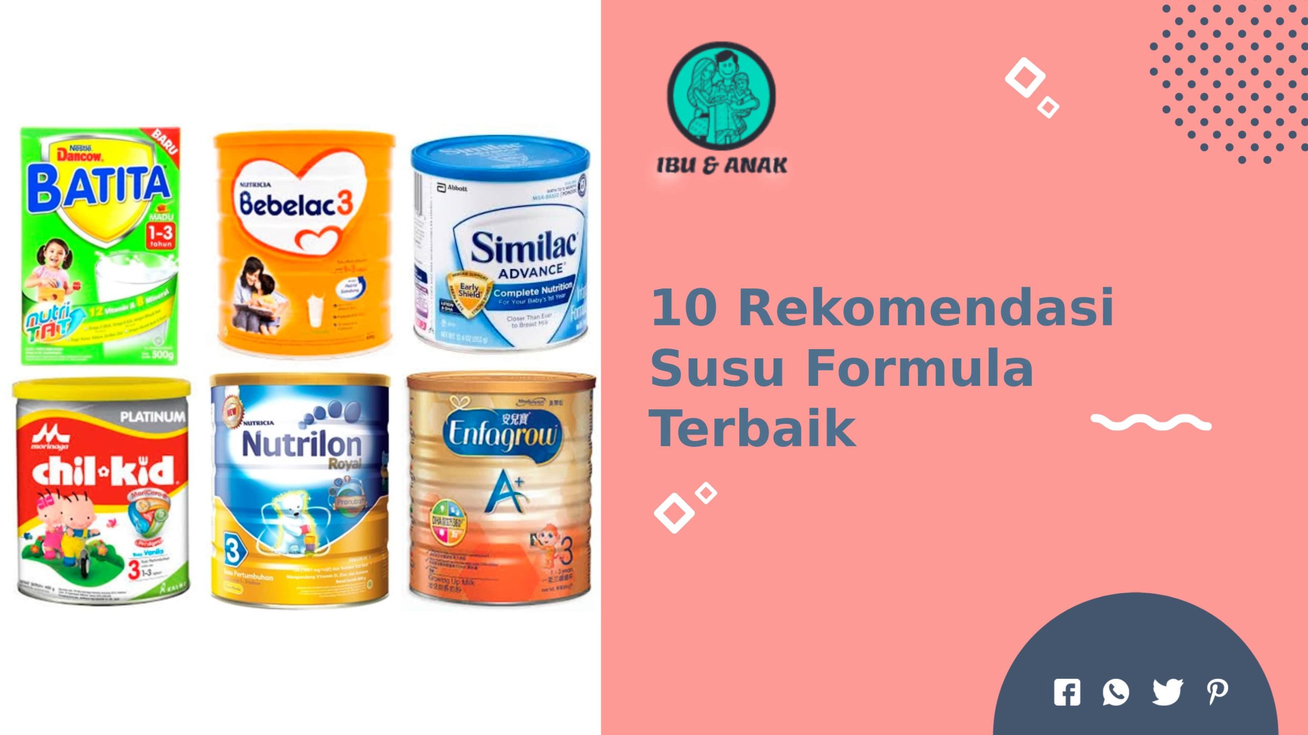 Rekomendasi Susu Formula Terbaik