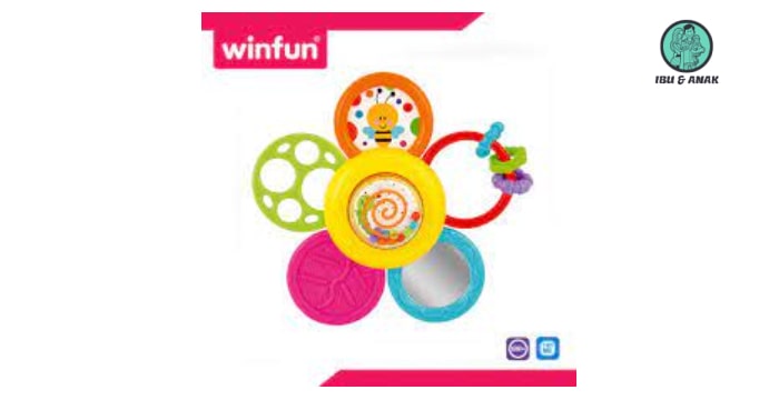 Winfun Daisy Spin Rattle