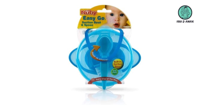 Nuby Easy Go Suction Bowl & Spoon