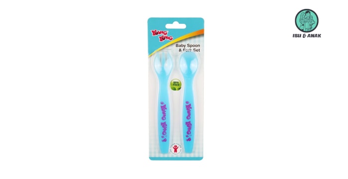 Young Young Baby Spoon & Fork Set