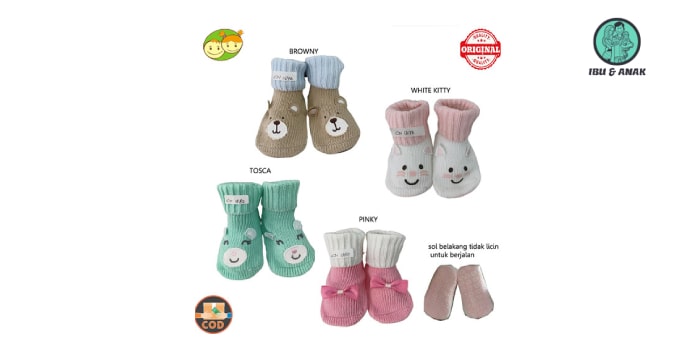 Carter's Baby Grow Sepatu Rajut Bayi 