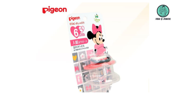 Pigeon Silicone Pacifier Minnie Size M