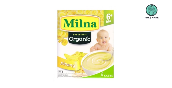 Milna bubur bayi organik pisang