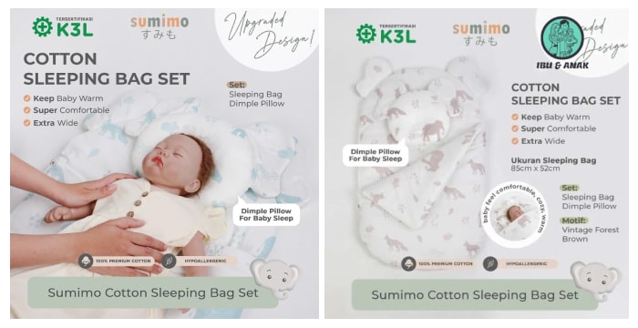 Sumimo | Cotton Sleeping Bag Set