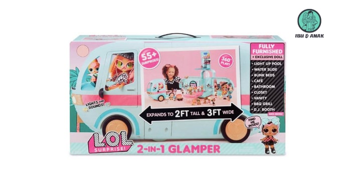 L.O.L. Surprise 2-in-1 Glamper with 55+ Surprises