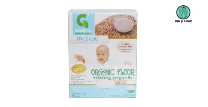 Gasol Organik Tepung Five Grains