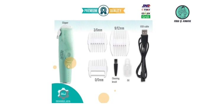Pupa Baby Hair Clipper / Trimmer Vacuum No Mess