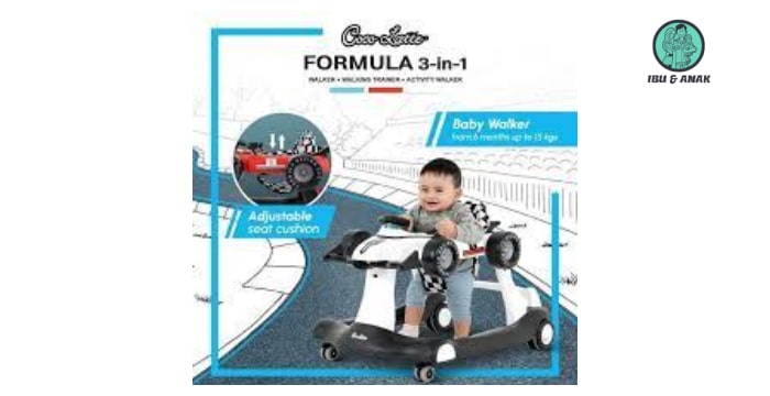CocoLatte Baby Walker Formula 3 in 1 