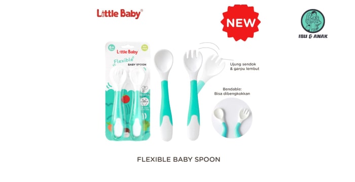 Flexible Baby Spoon & Fork